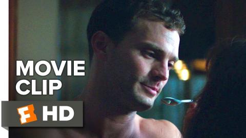 Fifty Shades Freed Movie Clip - Ana Surprises Christian in the Kitchen (2018) | Movieclips