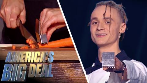 New Finger Guard Prevents Kitchen Cuts | America’s Big Deal (S1 E5) | USA Network