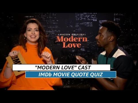 "Modern Love" Cast Play a Romantic Movie Quote Game