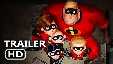 INCREDIBLES 2 "Tons of New Footage" Trailer (2018) Disney Pixar Movie HD