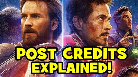 Avengers Infinity War POST-CREDITS SCENE Explained, Easter Eggs + AVENGERS 4 Theory