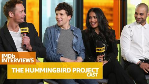 Alexander Skarsgård, Salma Hayek & Cast of 'The Hummingbird Project' Tell Funny Stories of Filming