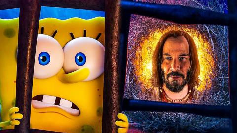 SpongeBob & Patrick are doing time with Keanu Reeves