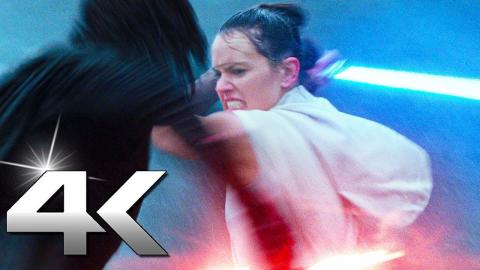 STAR WARS 9 "Rey VS Kylo" Fight Scene (4K ULTRA HD)