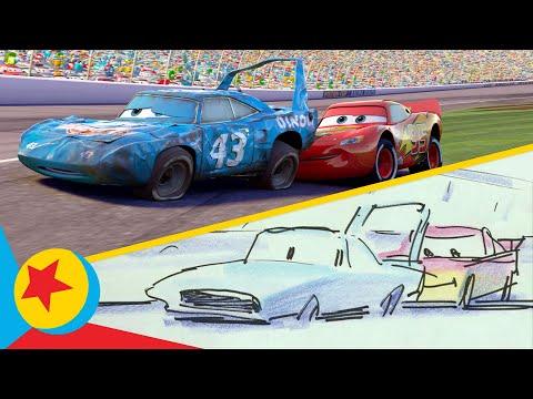 Lightning McQueen Helps the King | Pixar Side by Side | Pixar