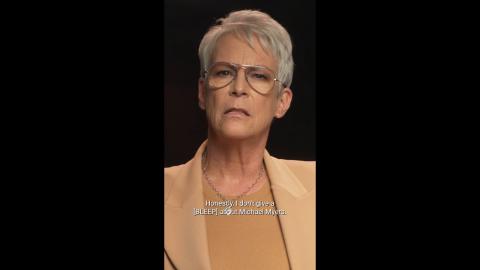Jamie Lee Curtis Doesn't Give a F*ck About Michael Myers #Shorts