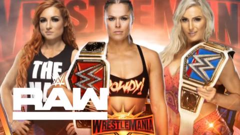 WWE Raw Preview: April 1, 2019 | Rousey, Lynch And Flair Team Up? | on USA Network