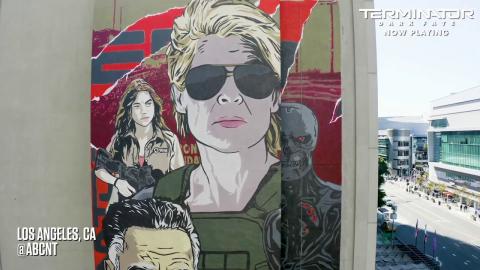 Terminator: Dark Fate (2019) - Mural Campaign - Paramount Pictures