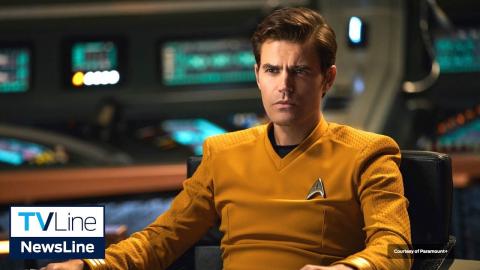 Paul Wesley is Captain Kirk on Star Trek: Strange New Worlds