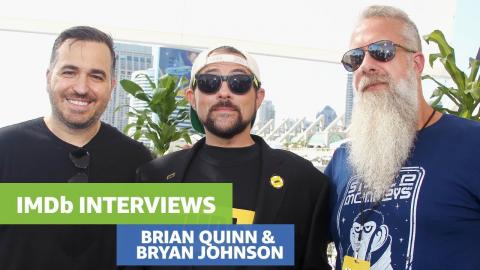 "Tell 'Em Steve-Dave!" Hosts Brian Quinn & Bryan Johnson Catch Up With Kevin Smith at Comic-Con