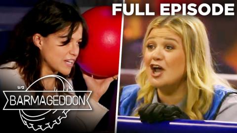 FULL EPISODE: Kelly Clarkson & Michelle Rodriguez Battle It Out! | Barmageddon S2 Premiere | USA