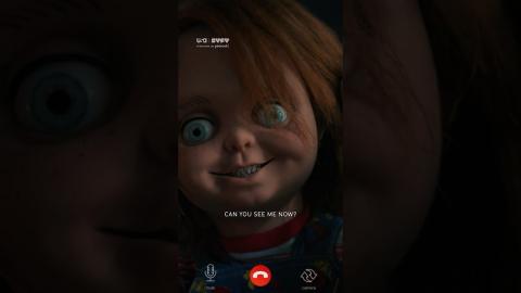 #Chucky looks so good on camera ???? would you answer his call? ???? #shorts #lol