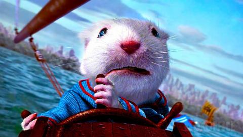 Stuart Little wins the Boat Race