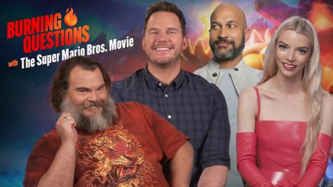 Burning Questions With 'The Super Mario Bros. Movie' Cast