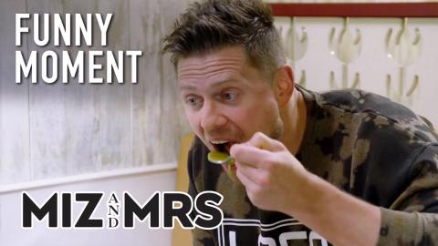 Miz & Mrs | Mike Tries To Break Pea Soup Record | Season 2 Episode 12 | on USA Network