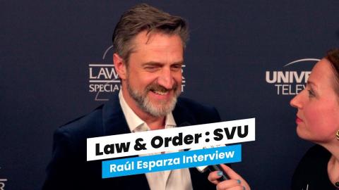 Law & Order: SVU | Raúl Esparza Says "Carisi Thinks About Barba Every Day!"