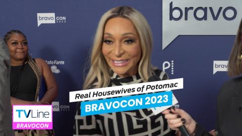 Real Housewives of Potomac | Karen Huger Throws Shade at BravoCon 2023