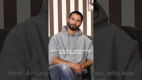 Here's What Made Shahid Kapoor Nervous #imdb #shorts