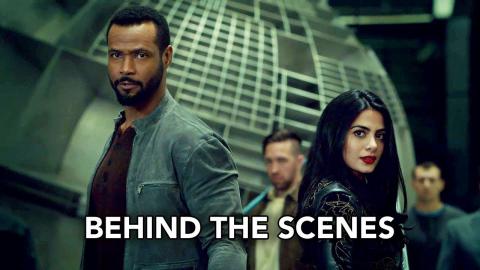 Shadowhunters 3x10 Behind the Scenes "Erchomai" (HD) Izzy & Luke Demon Fight