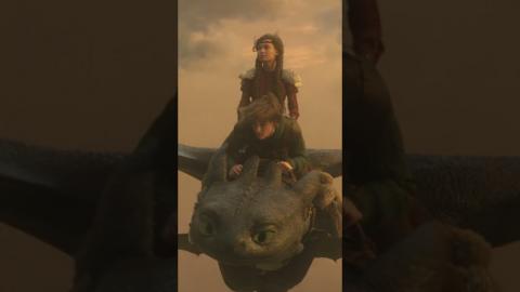 How To Train Your Dragon | Flying Through Frame