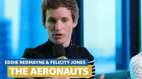 Felicity Jones and Eddie Redmayne Reunite in 'The Aeronauts' | FULL INTERVIEW TIFF19