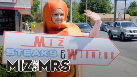 Maryse Helps Promote George’s Food Truck | Miz & Mrs | USA Network