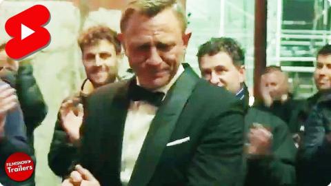 NO TIME TO DIE - Daniel Craig Gets Emotional in Goodbye Speech #shorts