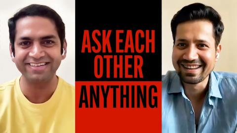 Sharib Hashmi & Sumeet Vyas Ask Each Other Anything | #afwaah IMDb