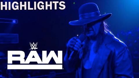 WWE Raw 6/3/2019 Highlight | The Undertaker Addresses Goldberg | on USA Network