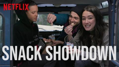 Cast of The Society - Snack Showdown | US vs. Australia | Netflix