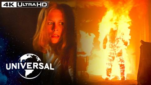 Halloween II (1981) | The Fiery 'Death' of Michael Myers in 4K HDR
