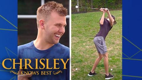 "Tee that ball up & picture dad's face on it!" | Chrisley Knows Best | USA Network #shorts