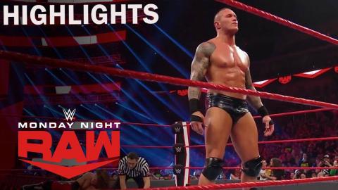 WWE Raw 12/16/2019 Highlight | Randy Orton def. AJ Styles | on USA Network