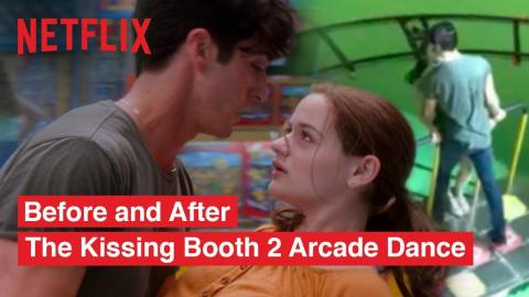 BTS of Elle & Marco's Arcade Dance Scene | The Kissing Booth 2 | Netflix