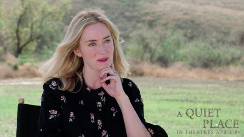 A Quiet Place (2018) - Emily Blunt Interview - Paramount Pictures