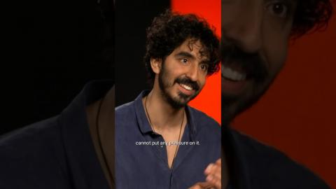It's the dedication for us. ???? #DevPatel shares that he broke his hand filming #MonkeyMan. #Shorts