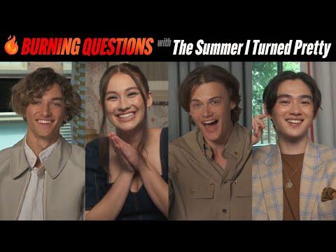 “The Summer I Turned Pretty” Cast Answer Burning Questions