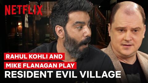 Rahul Kohli and Mike Flanagan Play Resident Evil Village | #GeekedWeek