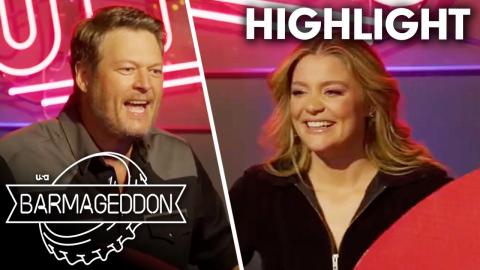 Blake Shelton and Lauren Alaina Go Head to Head in King Pong! | Barmageddon (S2 E10) | USA