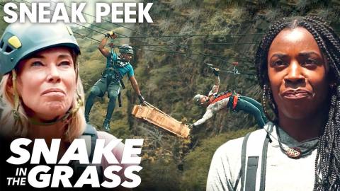 Are There Two Snakes Trying to Sabotage? | Sneak Peek | Snake In The Grass (S1 E1) | USA Network