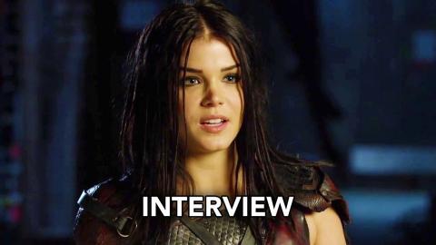 The 100 Season 5 - Marie Avgeropoulos Interview (HD)
