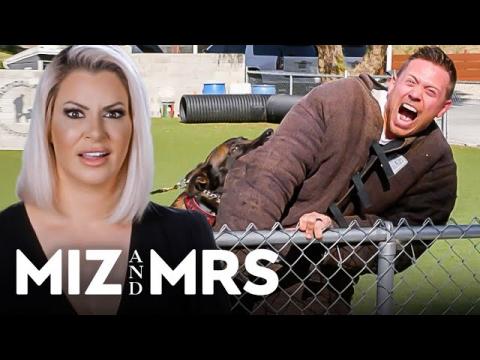 Attack Dog Almost Bites Miz's Arm Off | Miz & Mrs (S3 E7) | USA Network