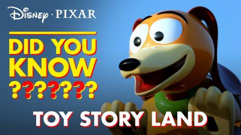 Toy Story Land Easter Eggs | Pixar Did You Know