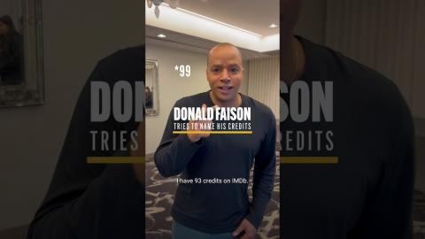 Can you name more #DonaldFaison than he can? #IMDb