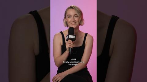 #SaoirseRonan you deserve a round of applause all day, everyday. #Shorts #IMDb
