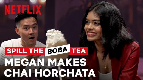 Megan Suri from Never Have I Ever is a Baller?? | Spill the Boba Tea | Netflix