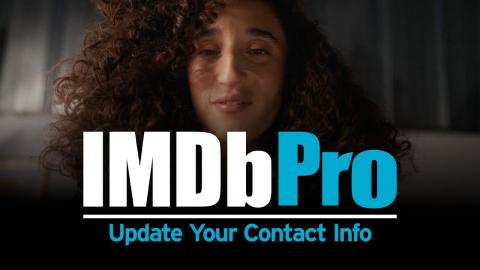 How to Update Your Contact Info on IMDbPro | IMDb