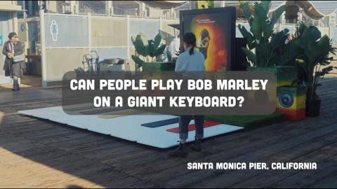 Bob Marley: One Love | Giant Keyboard Jam (2024 Movie)