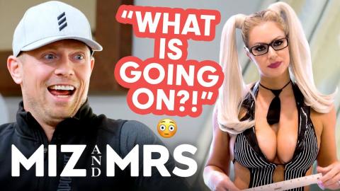 Maryse Gives The Miz a 'Special Surprise' After DWTS Elimination | Miz & Mrs (S3 E4) | USA Network