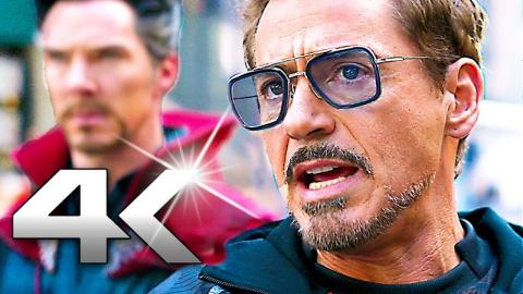 AVENGERS INFINITY WAR "Black Order VS Avengers" Movie Clip (4K ULTRA HD)